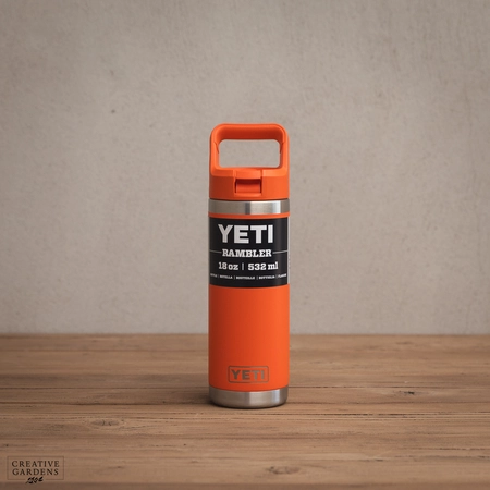 YETI Rambler 18 Oz Straw Bottle - Papaya - image 1