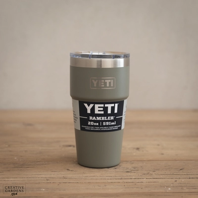 YETI Rambler 20 Oz Stackable Cup - Pampa Green - image 1