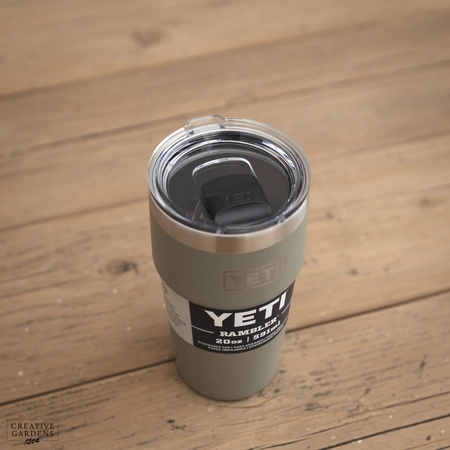 YETI Rambler 20 Oz Stackable Cup - Pampa Green - image 2