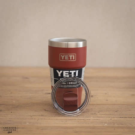 YETI Rambler 20 Oz Stackable Cup - Stag Red - image 3