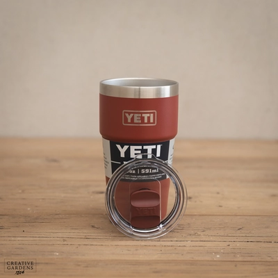YETI Rambler 20 Oz Stackable Cup - Stag Red - image 3