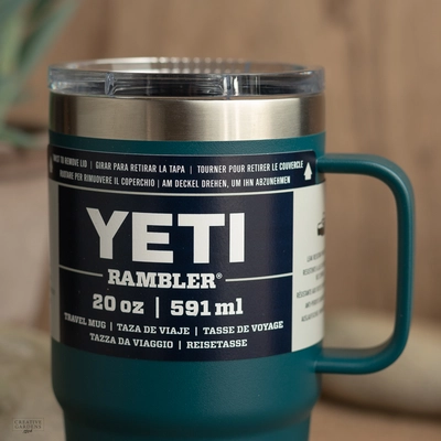 YETI Rambler 20 Oz Travel Mug - Agave Teal - image 3