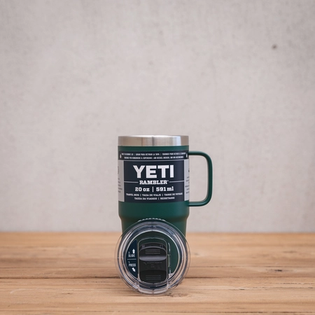 YETI Rambler 20 Oz Travel Mug - Black Forest Green - image 5