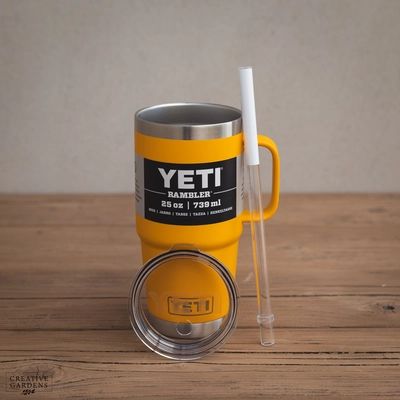 YETI Rambler 25 Oz Straw Mug - Beekeeper - image 4