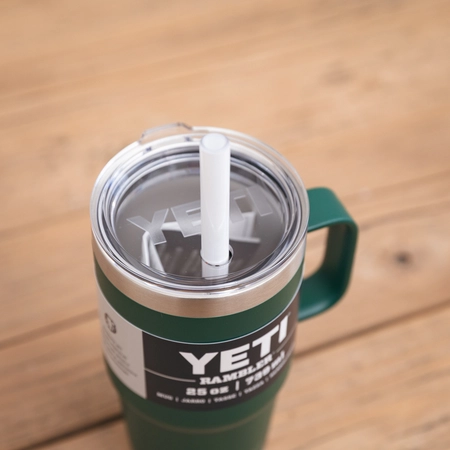 YETI Rambler 25 Oz Straw Mug - Black Forest Green - image 4