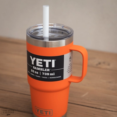 YETI Rambler 25 Oz Straw Mug - Papaya - image 2