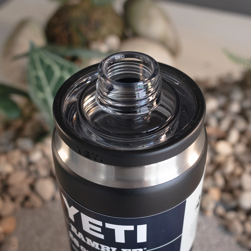 YETI Bottle - 36oz Duracoat - Chug Cap - Black