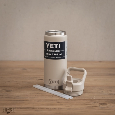 YETI Rambler 26 Oz Colour Straw Bottle - Cape Taupe - image 4
