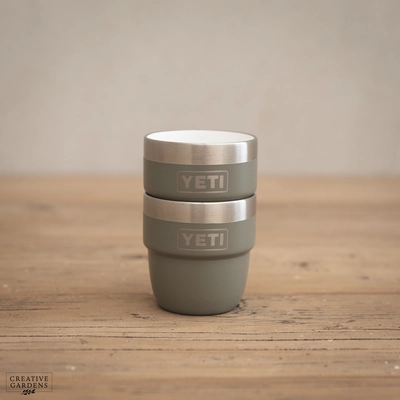 YETI Rambler 4 Oz Espresso Cup 2 Pk - Pampa Green - image 2
