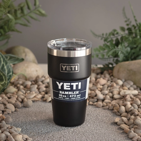 YETI Single 16 Oz Stackable Cup - Black - image 1