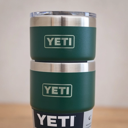 YETI Single 16 Oz Stackable Cup - Black Forest Green - image 5