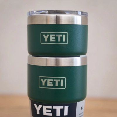 YETI Single 16 Oz Stackable Cup - Black Forest Green - image 5