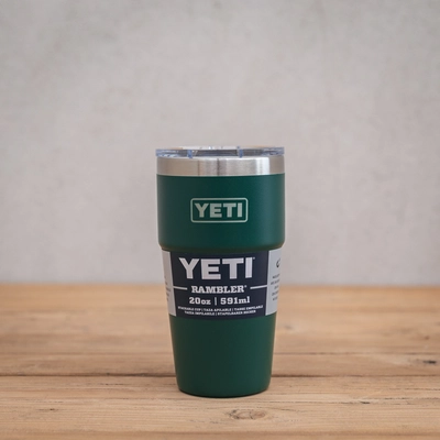 YETI Single 20 Oz Stackable Cup - Black Forest Green