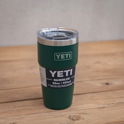 YETI Single 20 Oz Stackable Cup - Black Forest Green - image 2