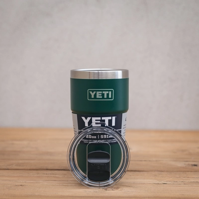 YETI Single 20 Oz Stackable Cup - Black Forest Green - image 4