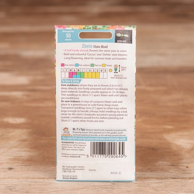 Zinnia Choice Mix - image 2