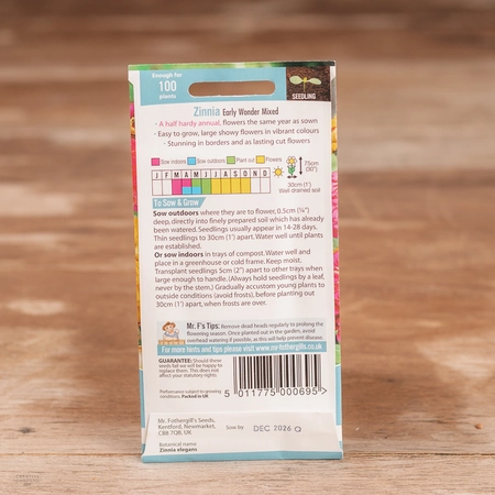 Zinnia Early Wonder Mix - image 2
