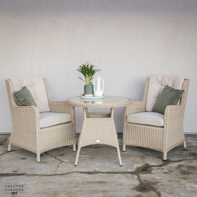 Bramblecrest Chedworth 2 Seat Bistro Set
